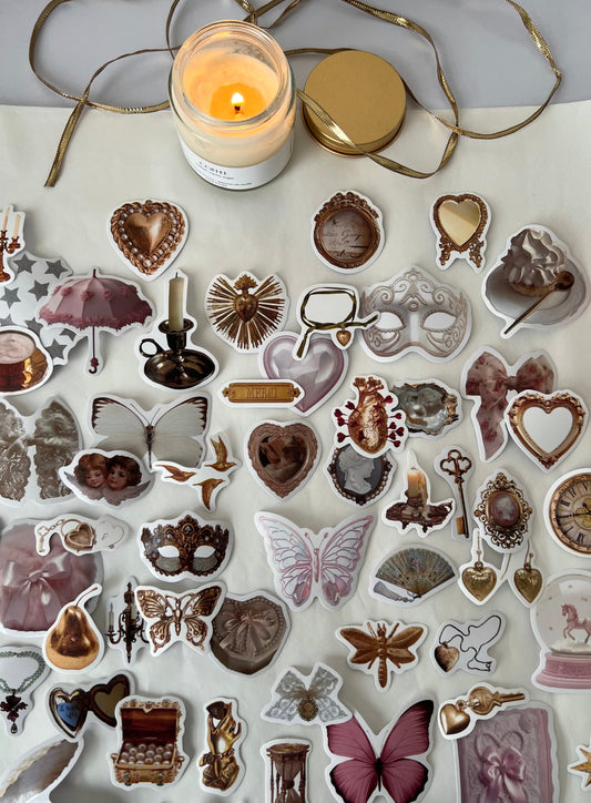whimsical & cutesy sticker pack